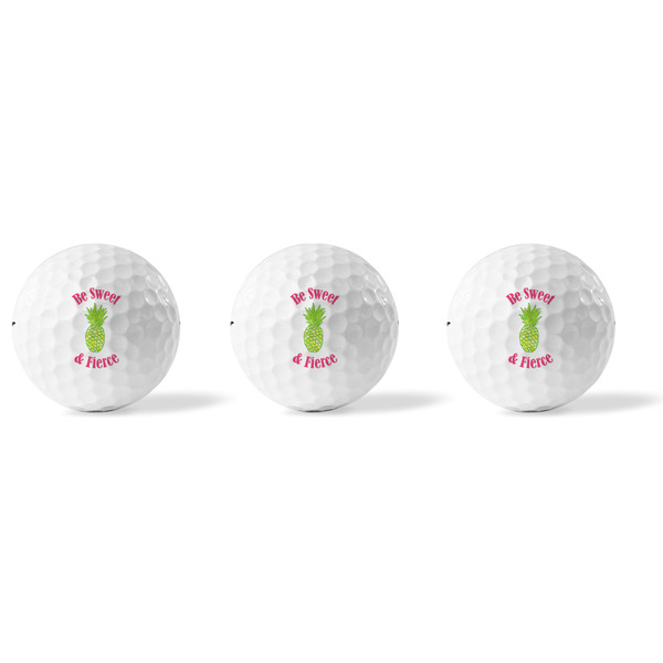 Pineapples Golf Balls - Titleist - Set of 3 - APPROVAL