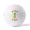 Pineapples Golf Balls - Titleist - Set of 3 - FRONT