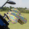 Pineapples Golf Club Cover - Set of 9 - On Clubs