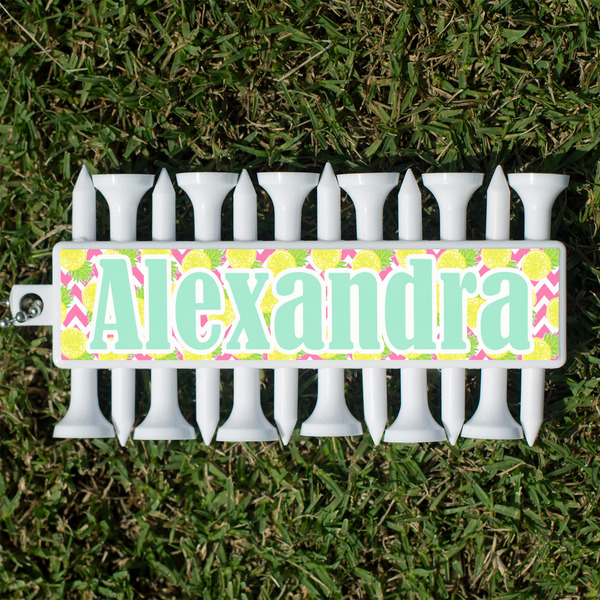 Custom Pineapples Golf Tees & Ball Markers Set (Personalized)