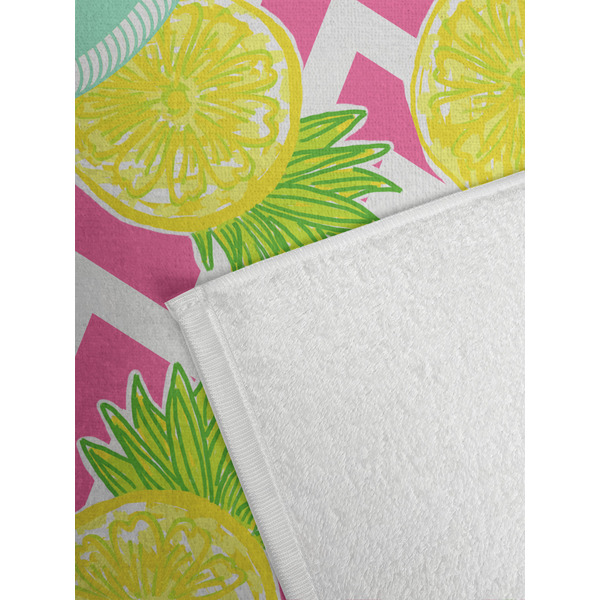 Pineapples Golf Towel - Detail