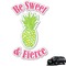 Pineapples Graphic Car Decal