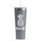 Pineapples RTIC Everyday Tumbler with Straw - 28oz - Grey - Single-Sided (Personalized)