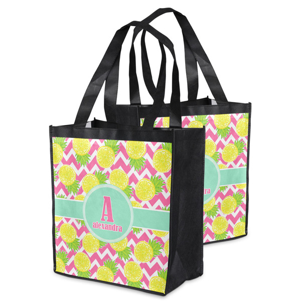 Pineapples Grocery Bag - MAIN