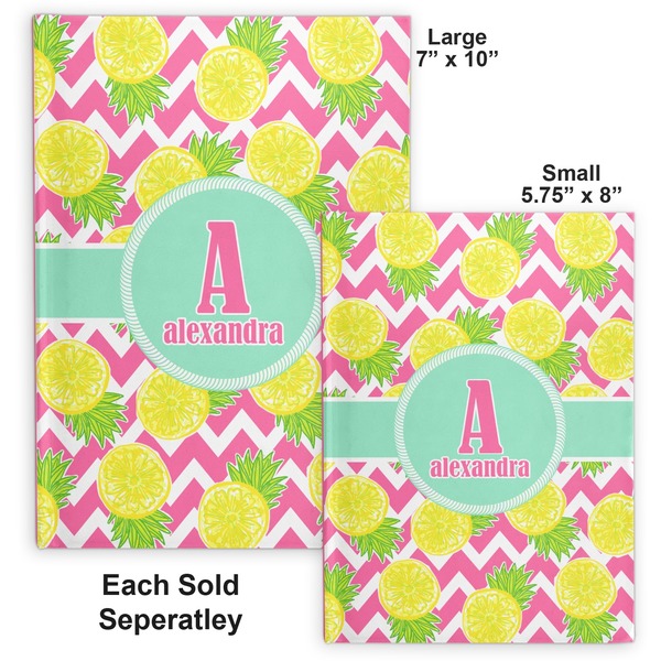 Pineapples Hard Cover Journal - Compare