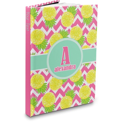 Pineapples Hardbound Journal (Personalized)