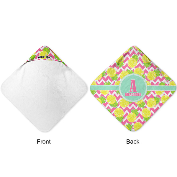 Pineapples Hooded Baby Towel- Approval
