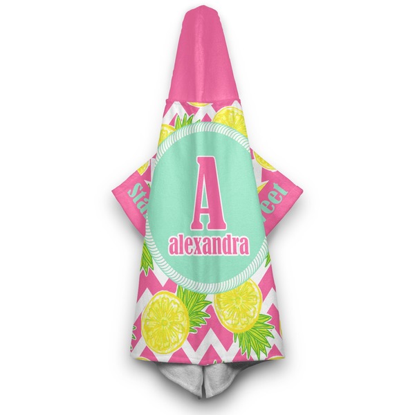 Pineapples Hooded Towel - Hanging