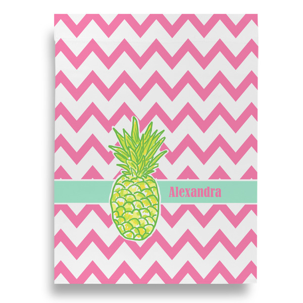 Pineapples House Flags - Double Sided - BACK
