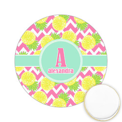 Pineapples Printed Cookie Topper - 2.15" (Personalized)