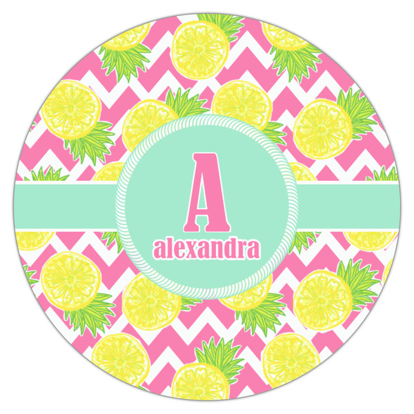 Pineapples Icing Circle - Small - Single