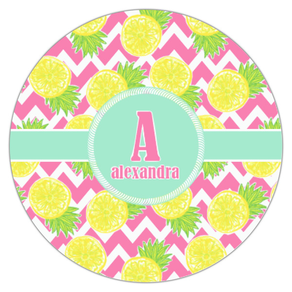 Pineapples Icing Circle - XSmall - Single