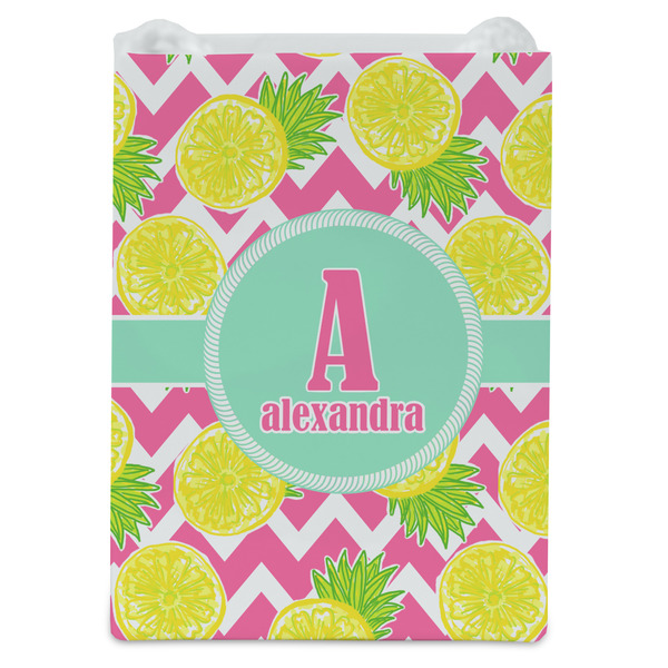 Pineapples Jewelry Gift Bag - Gloss - Front