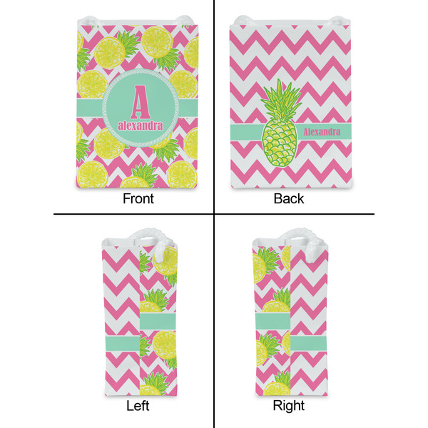 Pineapples Jewelry Gift Bag - Matte - Approval
