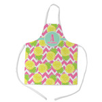 Pineapples Kid's Apron - Medium (Personalized)