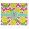 Pineapples Kitchen Towel - Poly Cotton - Folded Half