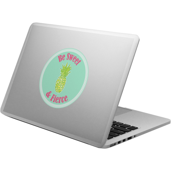 Custom Pineapples Laptop Decal (Personalized)