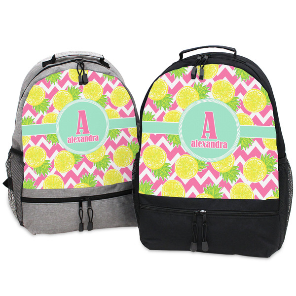 Pineapples Large Backpacks - Both
