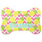Pineapples Bone Shaped Dog Food Mat (Personalized)