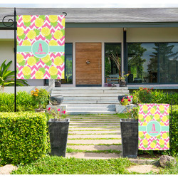 Pineapples Large Garden Flag - Single Sided (Personalized)