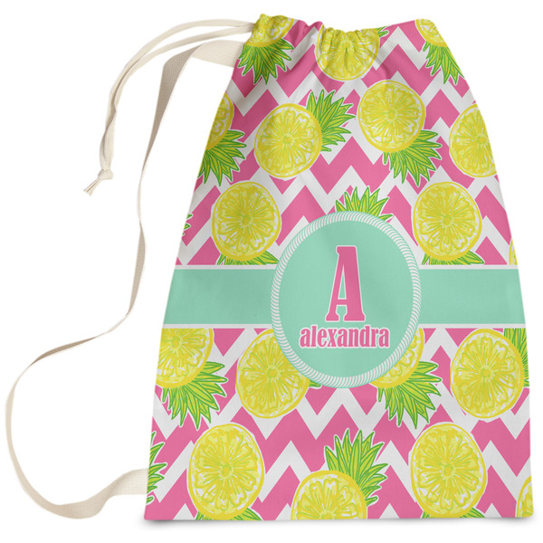 Custom Pineapples Laundry Bag (Personalized)