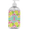 Pineapples Plastic Soap / Lotion Dispenser (16 oz - Large - White) (Personalized)