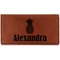 Pineapples Leatherette Checkbook Holder (Personalized)
