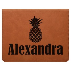 Pineapples Leatherette 4-Piece Wine Tool Set (Personalized)