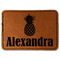 Pineapples Leatherette Patches - Rectangle