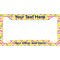 Pineapples License Plate Frame - Style A