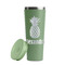 Pineapples Light Green RTIC Everyday Tumbler - 28 oz. - Lid Off