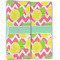 Pineapples Linen Placemat - Folded Half (double sided)