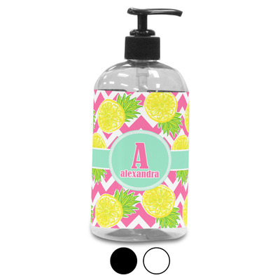 Pineapples Plastic Soap / Lotion Dispenser (Personalized)
