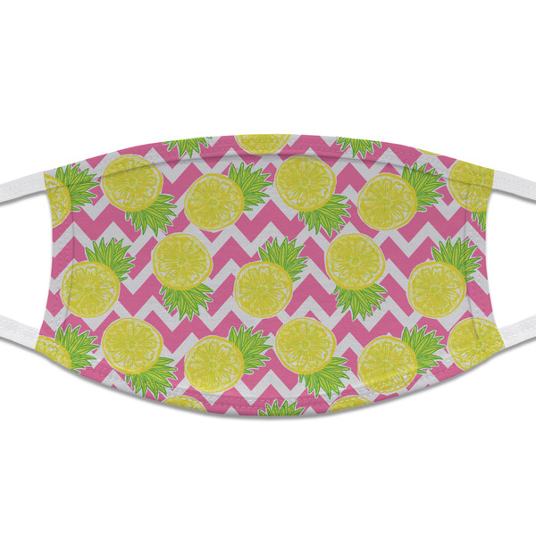 Custom Pineapples Cloth Face Mask (T-Shirt Fabric)