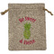 Pineapples Burlap Gift Bag (Personalized)