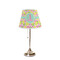 Pineapples Poly Film Empire Lampshade - On Stand