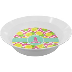 Pineapples Melamine Bowl (Personalized)
