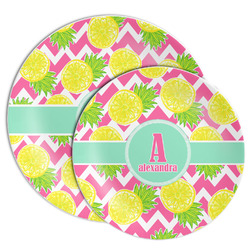 Pineapples Melamine Plate (Personalized)
