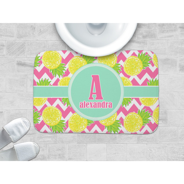 Pineapples Memory Foam Bath Mat - LIFESTYLE 34x21