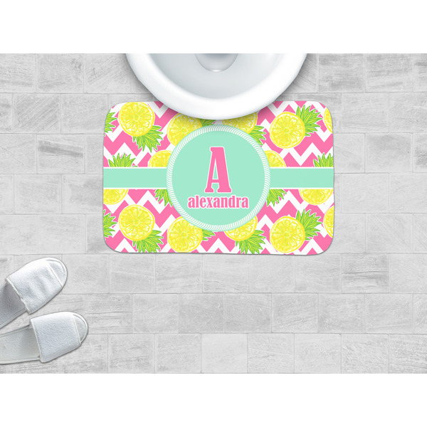 Pineapples Memory Foam Bath Mat - LIFESTYLE