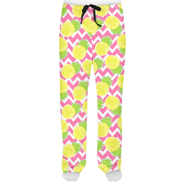 Pineapples Men's Pjs Front - on model