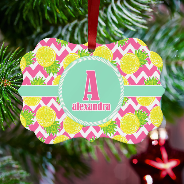 Pineapples Metal Benilux Ornament - Lifestyle