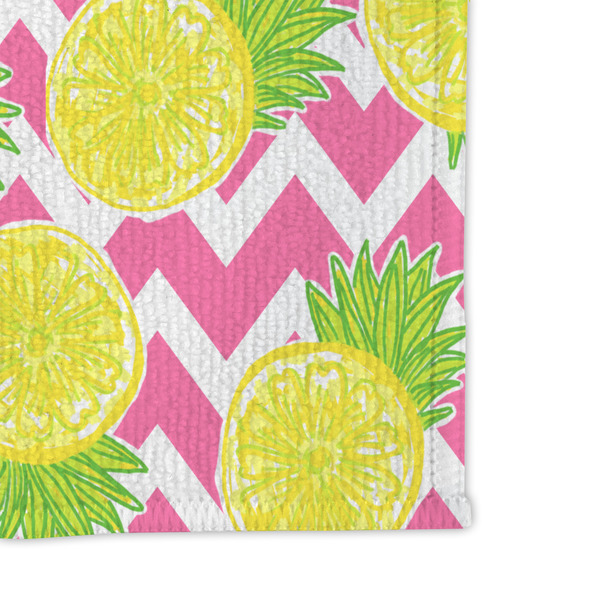 Pineapples Microfiber Dish Rag - DETAIL