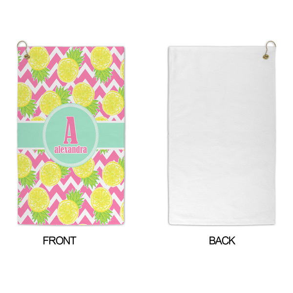 Pineapples Microfiber Golf Towels - APPROVAL