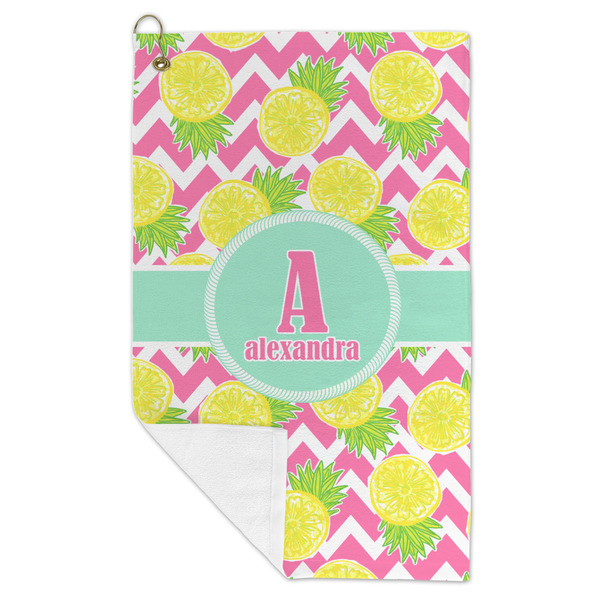 Pineapples Microfiber Golf Towels - FOLD