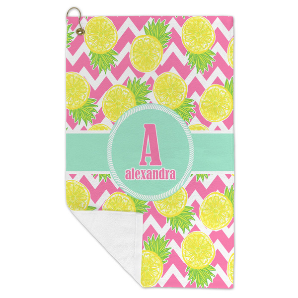 Pineapples Microfiber Golf Towels - FOLD