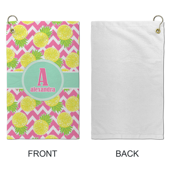 Pineapples Microfiber Golf Towels - Small - APPROVAL