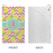Pineapples Microfiber Golf Towels - Small - APPROVAL
