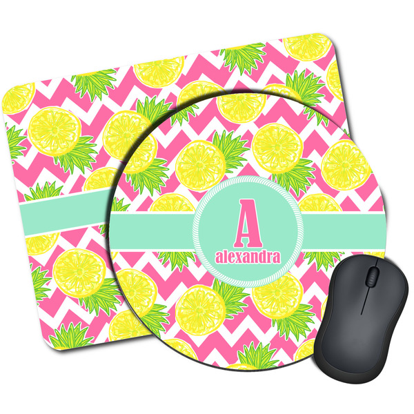Custom Pineapples Mouse Pad (Personalized)