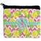 Pineapples Neoprene Coin Purse - Front